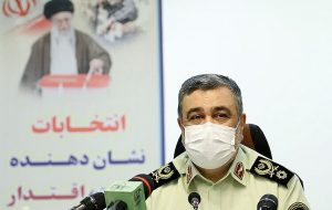 فرمانده ناجا: کاندیداها و طرفدارانشان قانون را ملاک عمل خود قرار دهند/ افعال مجرمانه ای چون تشویش اذهان عمومی، سیاه نمایی و نشر اسرار خصوصی افراد در رصد پلیس است