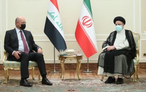 رئیسی: هر گامی که در راستای کوتاه شدن دست بیگانگان از عراق باشد را مایه پیشرفت این کشور می دانیم