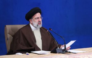 رئیسی: هرگونه تحرک خصمانه دشمنان با پاسخ قاطع نیروهای مسلح ایران مواجه خواهد شد رئیسی: هرگونه تحرک خصمانه دشمنان با پاسخ قاطع نیروهای مسلح ایران مواجه خواهد شد