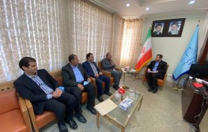 دیدار مدیر عامل شرکت آب و فاضلاب استان ایلام با رئیس کل دادگستری استان