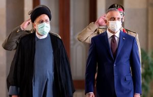 رئیسی در گفتگوی تلفنی با الکاظمی: امیدوارم انتخابات پارلمانی عراق با تشکیل دولتی مقتدر به سرانجام برسد رئیسی در گفتگوی تلفنی با الکاظمی: امیدوارم انتخابات پارلمانی عراق با تشکیل دولتی مقتدر به سرانجام برسد