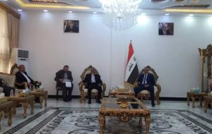 در دیدار معاون وزیر کشور ایران با وزیر کشور عراق: وضعیت زیرساخت‌های گذرگاه‌های مرزی و مسیر حرکت زائران اربعین بررسی شد