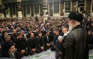 مراسم عزاداری اربعین حسینی در محضر رهبر معظم انقلاب