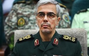 سرلشکر باقری: پیوستن اسرائیل به سنتکام ارتش آمریکا می تواند تهدیداتی را برای ما ایجاد کند/ خطرآفرینی شناورها را تحمل نمی کنیم سرلشکر باقری: پیوستن اسرائیل به سنتکام ارتش آمریکا می تواند تهدیداتی را برای ما ایجاد کند/ خطرآفرینی شناورها را تحمل نمی کنیم