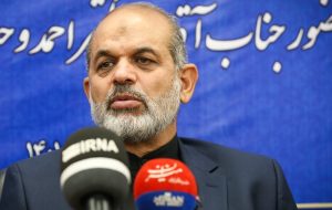 وزیر کشور: شرایط امنیتی شهرهایی غربی کشور اکنون آرام است وزیر کشور: شرایط امنیتی شهرهایی غربی کشور اکنون آرام است