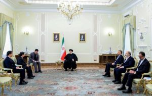 دیدار وزیر امور خارجه نیکاراگوئه با رئیس جمهور: رئیسی: مقاومت در برابر فشارهای آمریکا از عوامل تعمیق روابط ایران و نیکاراگوئه است/ همکاری بین کشورهای همسو یکی از راه‌های خنثی کردن فشار جبهه استکبار است