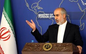 سخنگوی وزارت امور خارجه: زلنسکی از سرنوشت رهبران کشورهایی که به آمریکا دلخوش کردند، عبرت بگیرد/ هیچگونه تجهیزات نظامی برای هیچ طرفی جهت استفاده در جنگ اوکراین صادر نکرده ایم/ صبر راهبردی ایران در قبال اتهامات نامحدود نخواهد بود سخنگوی وزارت امور خارجه: زلنسکی از سرنوشت رهبران کشورهایی که به آمریکا دلخوش کردند، عبرت بگیرد/ هیچگونه تجهیزات نظامی برای هیچ طرفی جهت استفاده در جنگ اوکراین صادر نکرده ایم/ صبر راهبردی ایران در قبال اتهامات نامحدود نخواهد بود