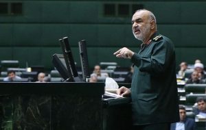 سردار سلامی: به اروپا واضح می‌گوییم؛ دست‌هایمان به شما می رسد، قلمرو قدرت ما وسیع است، ما به همه جا دسترسی داریم