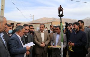با حضور استاندار ایلام: مشعل گاز در ۱۲ روستا و واحد صنعتی در هلیلان روشن شد