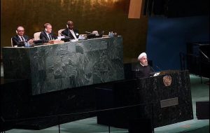 جعفرزاده:پس ازهشت سال کسی سخنرانی رئیس جمهور ایران را ترک نکرد