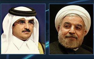 روحانی خطاب به امیر قطر: باز کردن پای رژیم صهیونیستی عامل ناامنی و بی ثباتی در منطقه خواهد بود/ امیدوارم با تحولات جدید، سیاست‌های خصمانه برخی از کشورهای منطقه تعدیل شود
