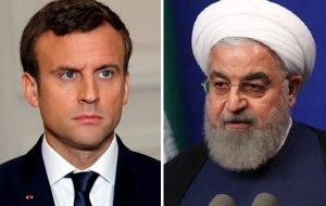 روحانی در تماس تلفنی رئیس جمهور فرانسه: اروپا باید تلاشهای خود را در راستای ایجاد آتش بس در جنگ اقتصادی آمریکا تسریع کند