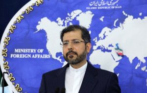 سخنگوی وزارت خارجه: پیام هشدار آمیز رسمی ایران به آمریکا؛ اقدامات غیرقانونی تان علیه دیپلمات های ایرانی را متوقف نکنید، به دیوان بین المللی دادگستری شکایت خواهیم کرد سخنگوی وزارت خارجه: پیام هشدار آمیز رسمی ایران به آمریکا؛ اقدامات غیرقانونی تان علیه دیپلمات های ایرانی را متوقف نکنید، به دیوان بین المللی دادگستری شکایت خواهیم کرد