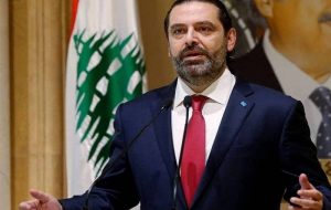 سعد حریری: هرگز استعفا نمی‌کنم/ می‌توانیم در یک هفته تشکیل دولت دهیم