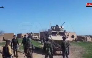 یک کاروان لجستیک نظامیان آمریکا در عراق هدف قرار گرفت